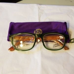 NEW Joy Mangano reading eyeglasses